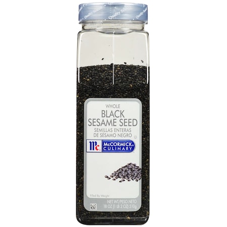 Mccormick McCormick Sesame Seed Black 18 oz. Container, PK6 935705